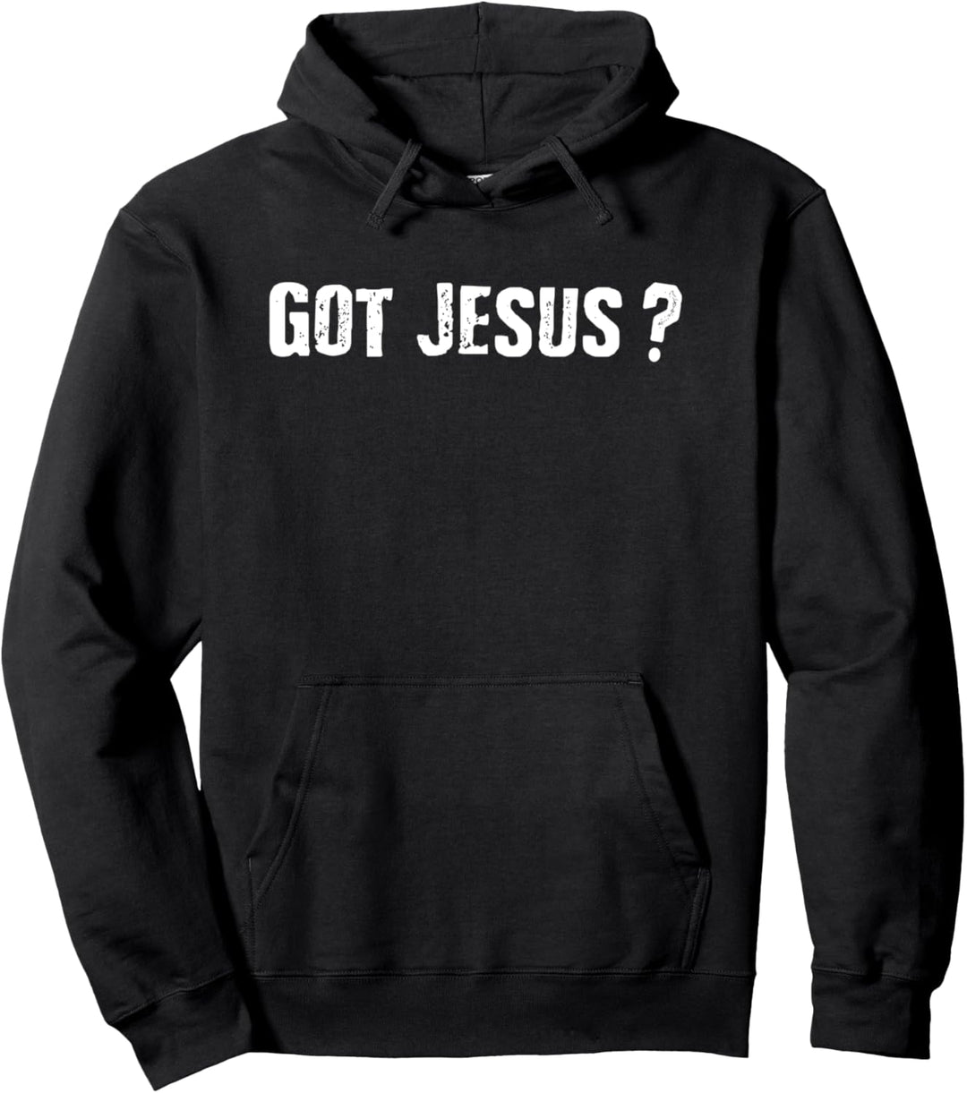 Schriftgestaltung für Männer Frauen - Bibelvers - Got Jesus Pullover Hoodie