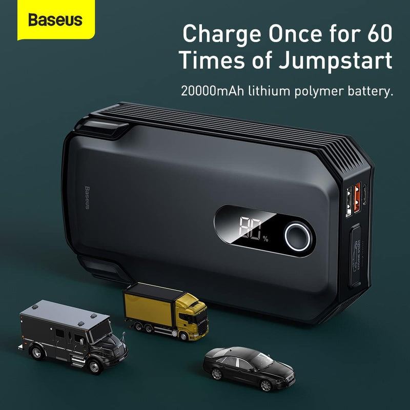 Baseus Car Tool Power Starter/Power Bank Super Energy Max Car Jump Starter