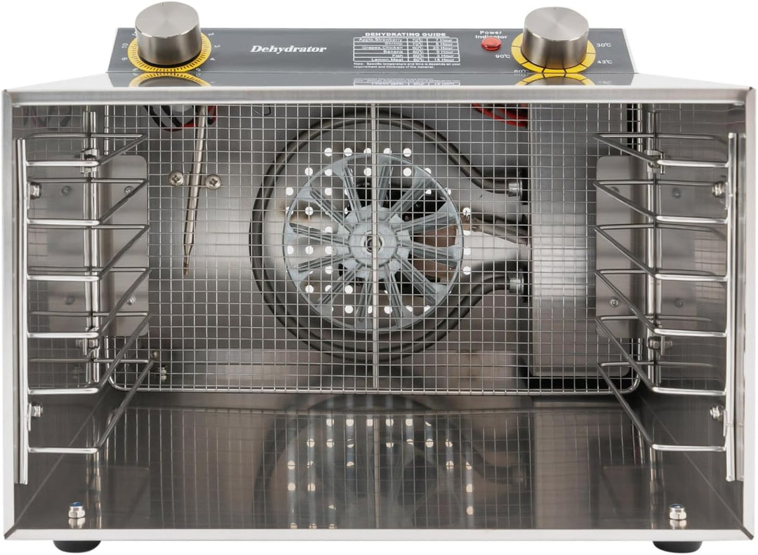 6-Trays Lebensmittel-Trocknungsmaschine aus Edelstahl, Lebensmittel-Trocknungsmaschine für den Hausg