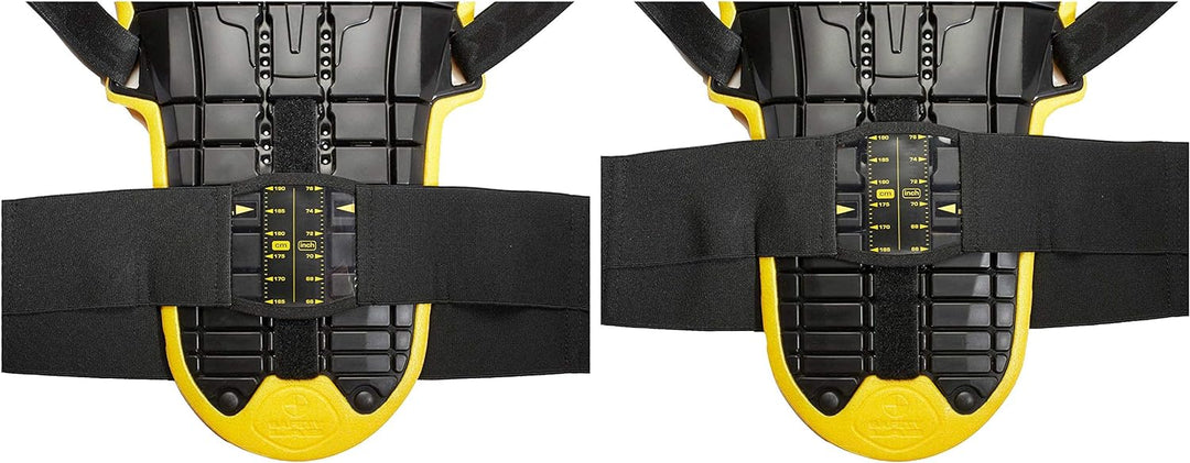 SPIDI Z140-016 Rückenprotektor Back Warrior Evo, Schwarz/Gelb