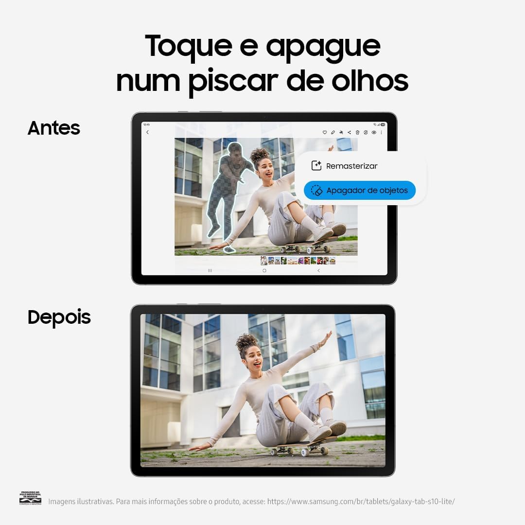 SAMSUNG Galaxy Tab S10 Lite mit S-Pen, 128 GB, 6 GB RAM, nur WLAN, 11 Zoll 90 Hz LCD, Android 15 WiF