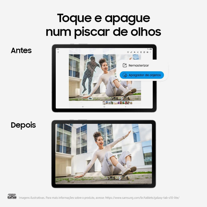 SAMSUNG Galaxy Tab S10 Lite mit S-Pen, 128 GB, 6 GB RAM, nur WLAN, 11 Zoll 90 Hz LCD, Android 15 WiF