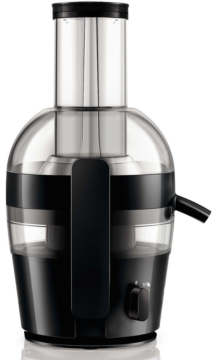 Philips Domestic Appliances HR1855/70 Entsafter, ABS Synthetik, 1.2 liters, Noire/Argent