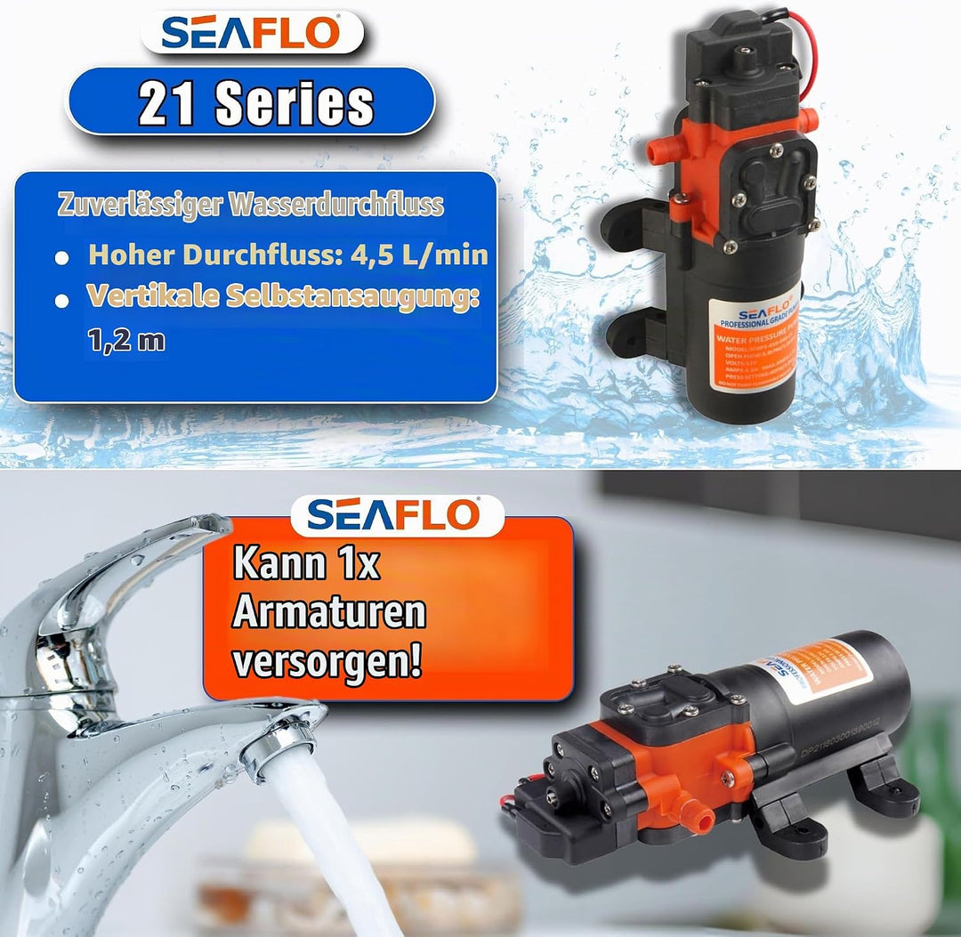 Seaflo 12V 4.3 LPM Wasser System Pumpe