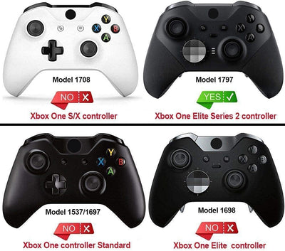 eXtremeRate Front Case für Xbox Elite Series 2/Series 2-Core Controller,DIY-Ersatz Hülle&Thumbstick