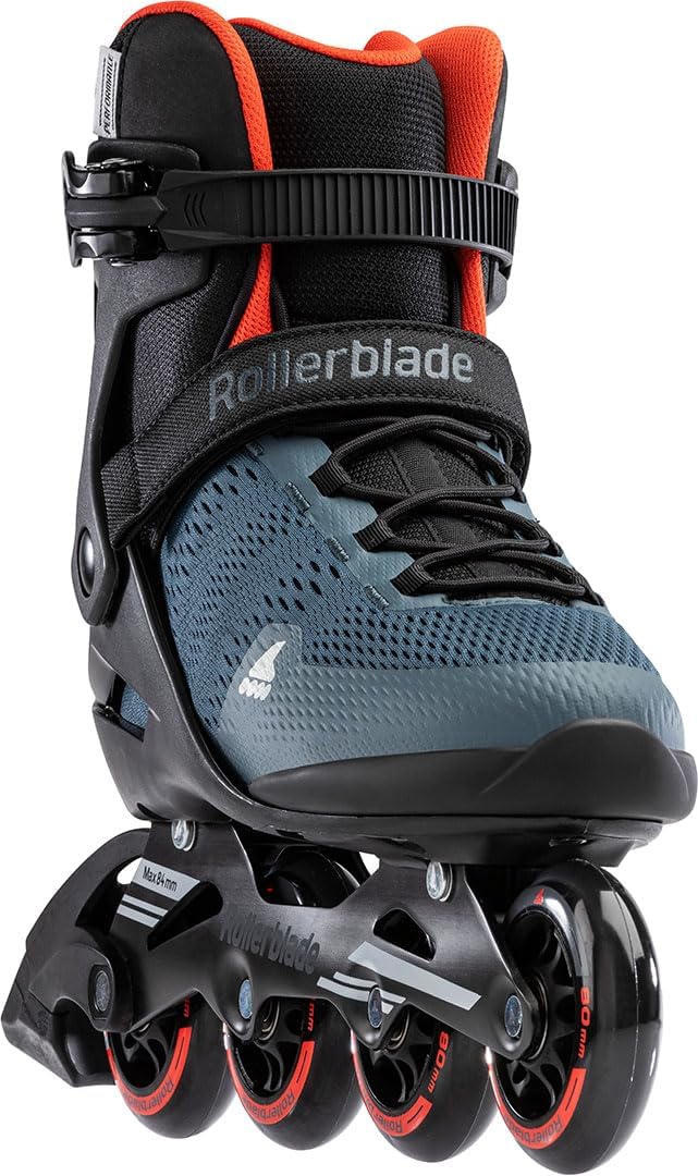 Rollerblade Herren Sirio 80 44 orion blue-spicy orange (07103600-K47), 44 orion blue-spicy orange (0