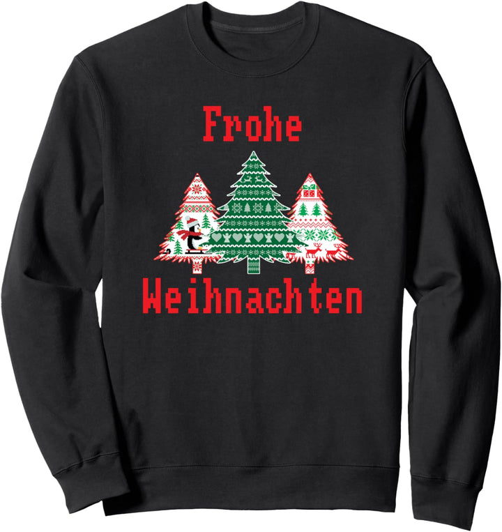 Weihnachten Heiligabend Xmas Christmas Sweatshirt