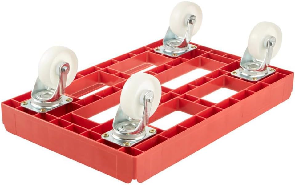 keeeper Transportroller für Transportboxen- und Körbe, Tragkraft bis 300 kg, 61 x 41 x 19 cm, Rolf,
