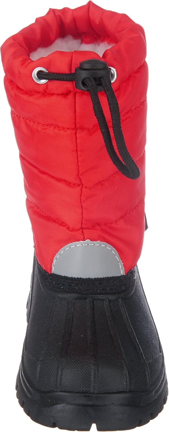 Playshoes Unisex Kinder Winter-Bootie Schneeschuh 24/25 EU Rot, 24/25 EU Rot