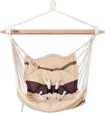 Unbekannt Lola Bella Chica Cappuccino Oeko-Tex 100 Luxus Babyhängematte Babywiege Kinderhängesessel
