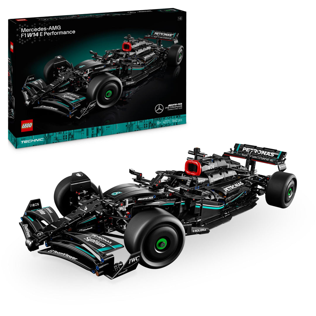 LEGO Technic Mercedes-AMG F1 W14 E Performance, Rennwagen-Bauset, massstabsgetreues Modell für Erwac