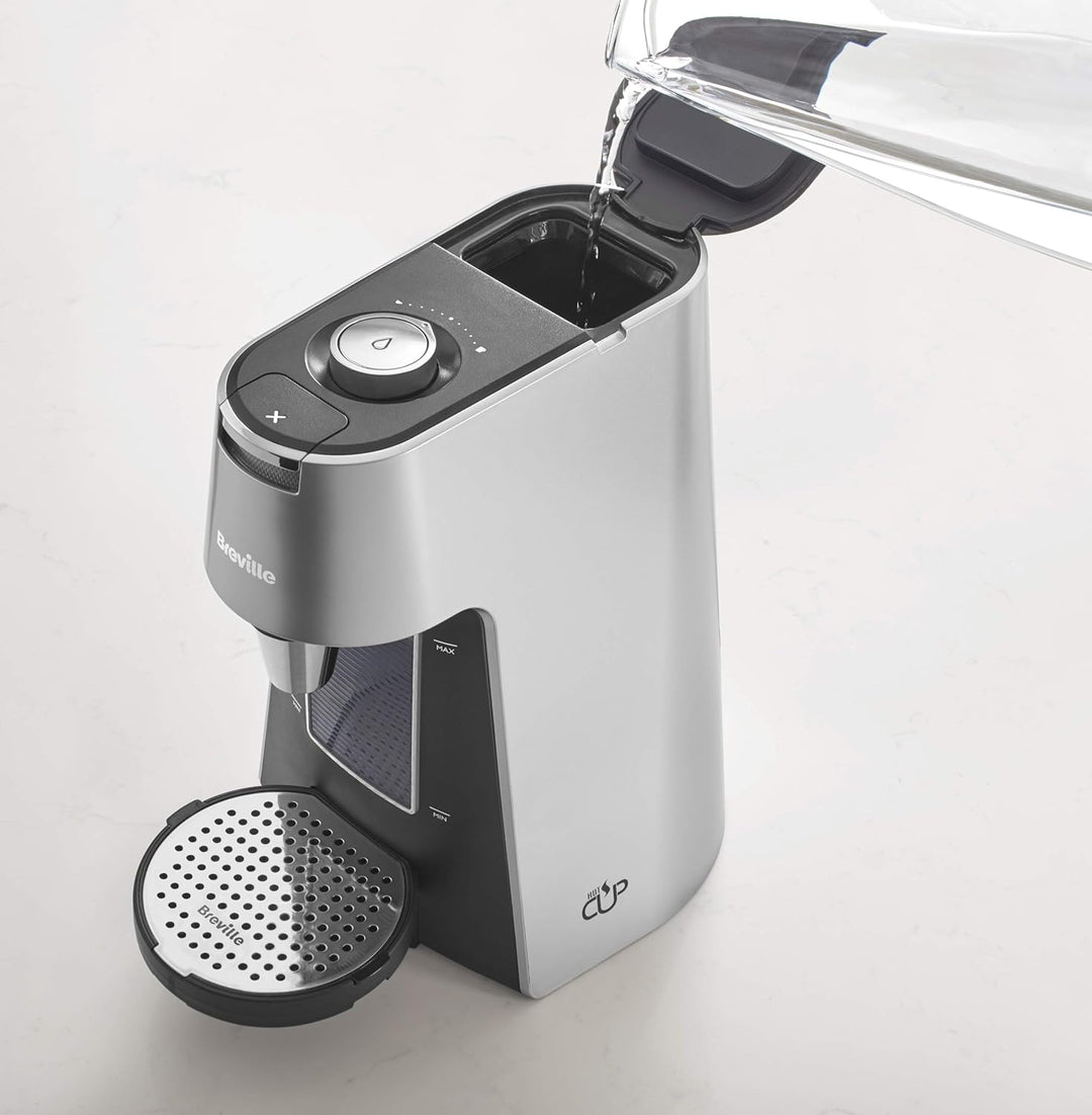 Breville HotCup Heisswasserspender | 3 kW schnell kochen | variable Dosierung und Höhenverstellung |