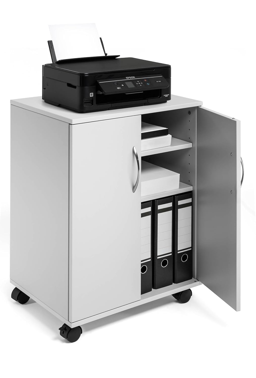 Durable Multifunktionswagen 74/53 geschlossen, grau, 311510 Geschlossen Grau, Geschlossen Grau