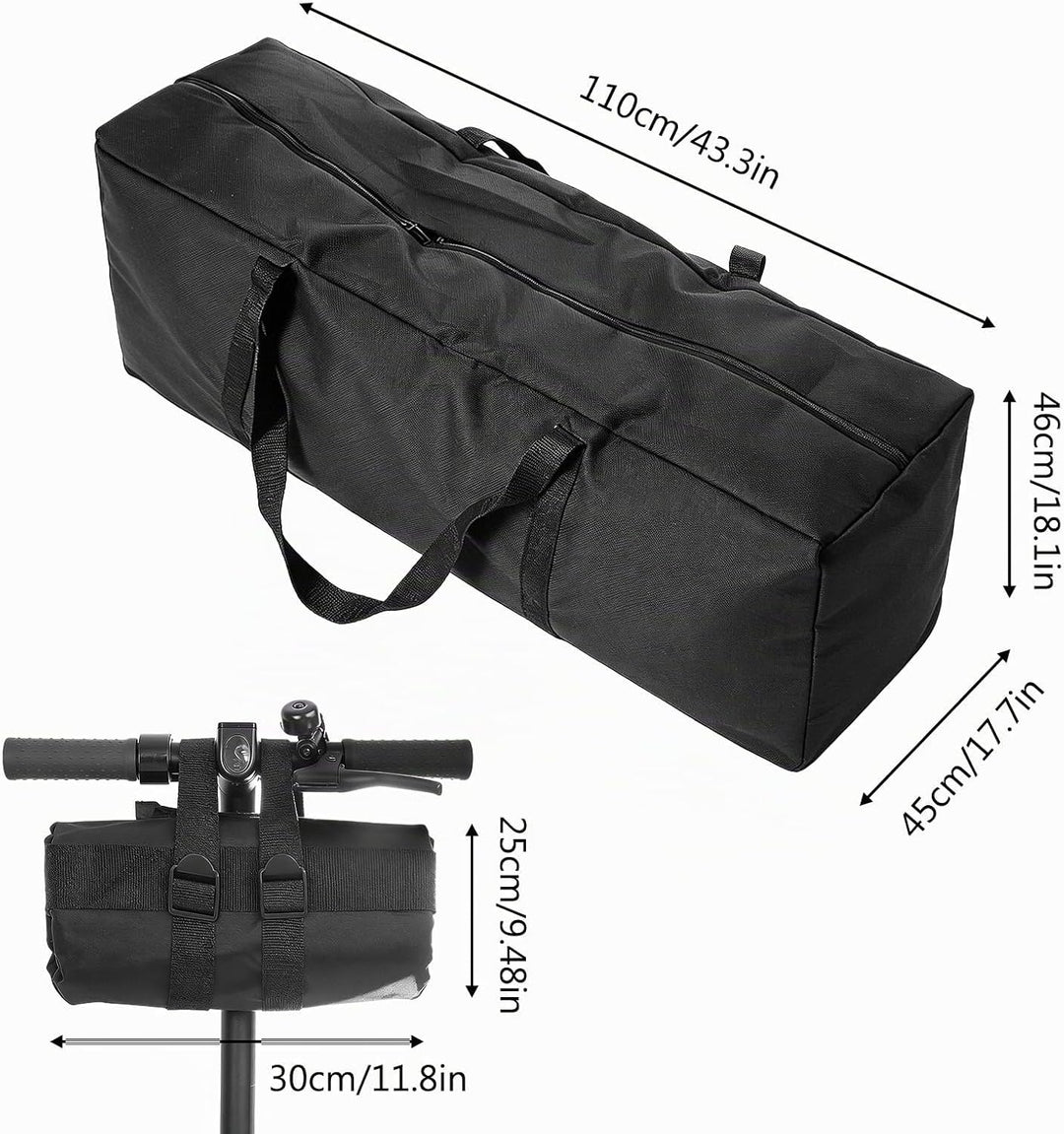 Scooter Tasche, E-Scooter Transporttasche, Wasserdicht Universell E Roller Tasche, Elektroroller Tra