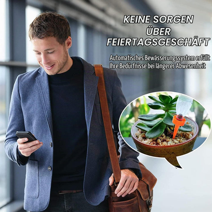MEISHANG 12PCS Automatische Bewässerung von Pflanzen - Blumen - Garten,TopfpflanzenGarten Pflanzen B