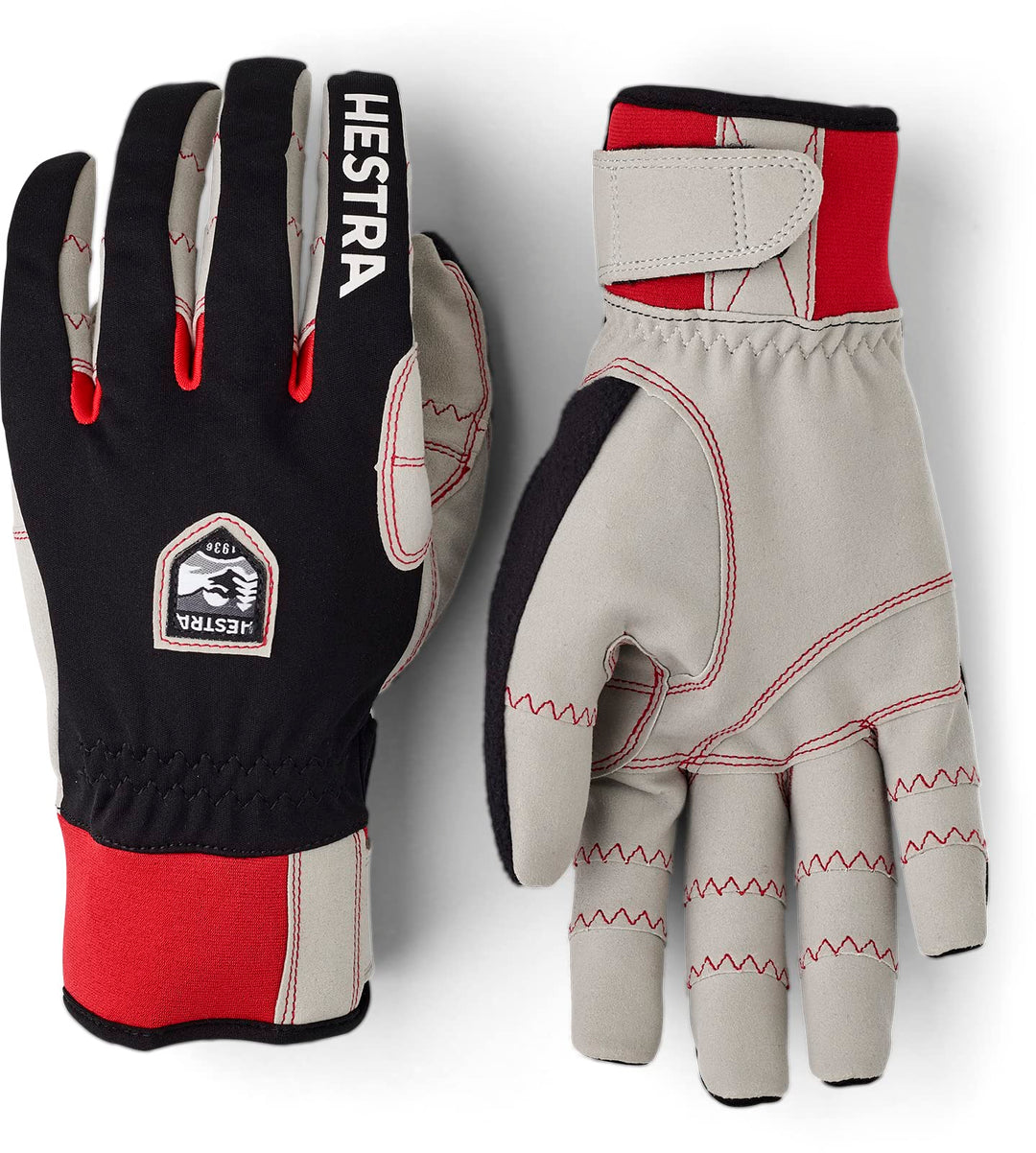 HESTRA Ergo Grip Windstopper Race Handschuhe, Black, XXL