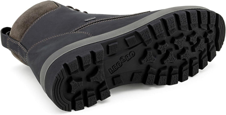 Legero Herren Montana Schneestiefel 40 EU Weit Schwarz Schwarz 0100, 40 EU Weit Schwarz Schwarz 0100