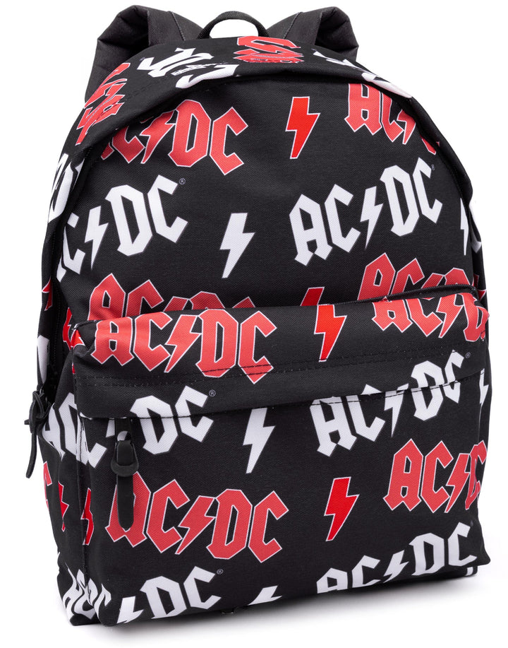 AC/DC Rucksack Erwachsene Teens Music Band Blitz Rucksack 16" Einheitsgrösse