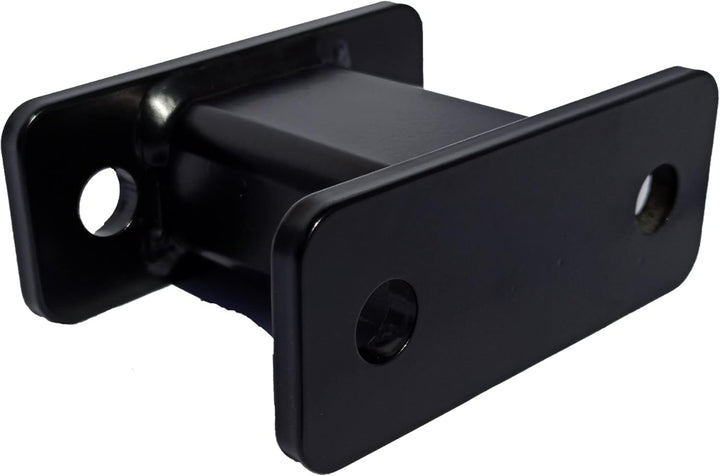 XIMPLIO Anhängerkupplung Verlängerung 100 mm Hakenverlängerung Adapter für Flanschkugel AHK 2 Loch 9
