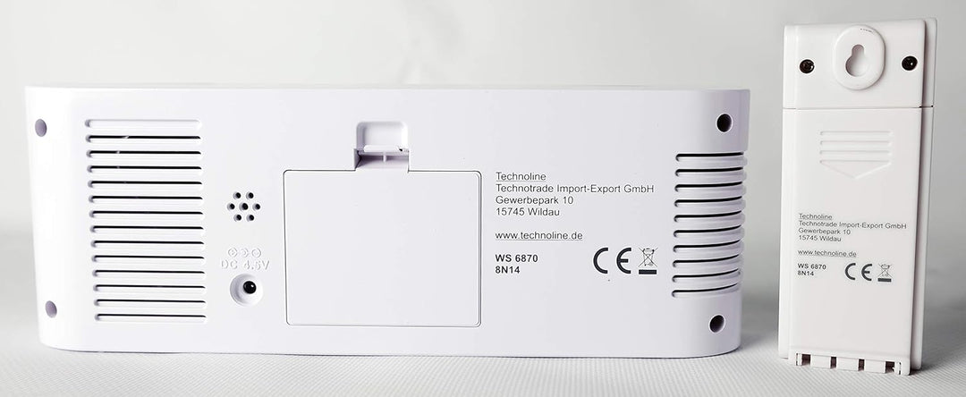 Technoline Wetterstation WS 6870 inkl. mit Aussensender TX 960 TH mit Vorhersage von Wettersituation