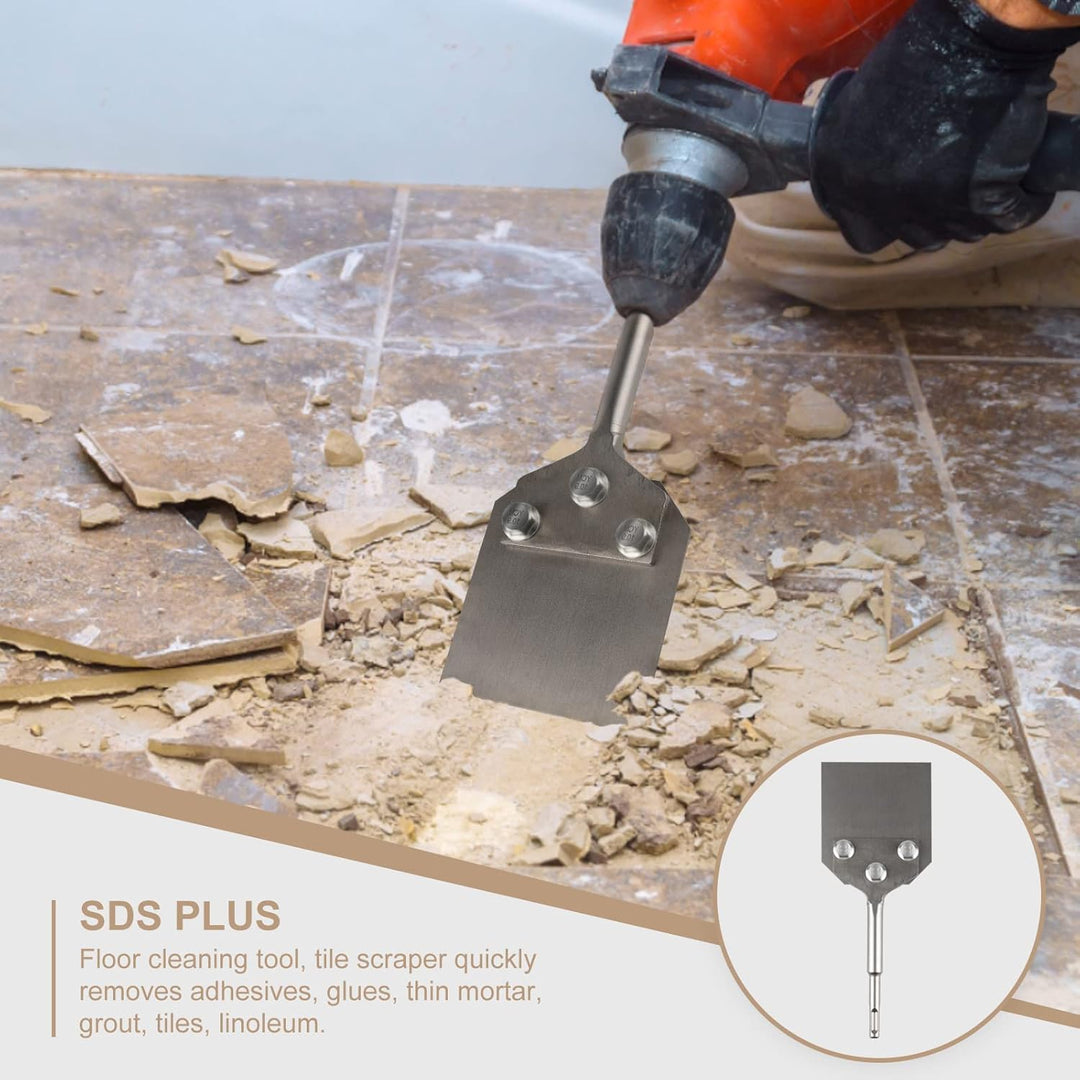 CPROSP SDS-Plus Spachtelmeissel Meissel 250x100mm, zum Abtragen von Bodenbelägen und Beschichtungen