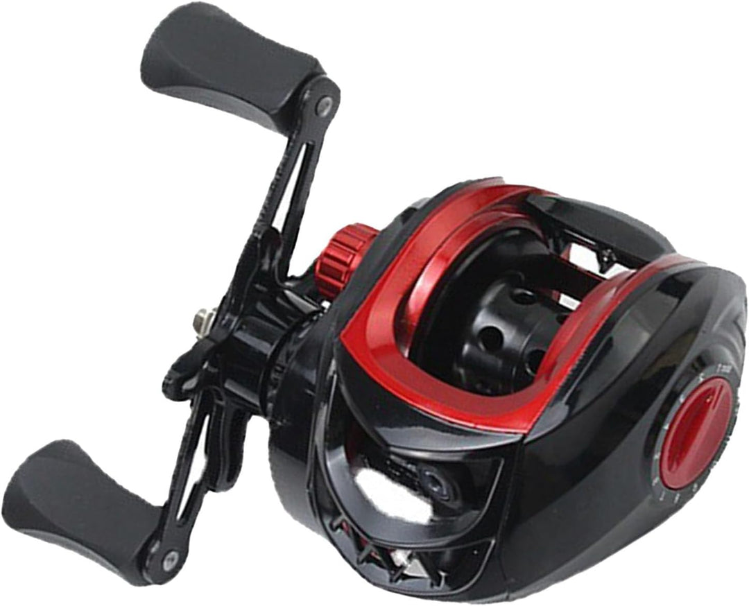 Baitcasting-Angelrolle, Baitcaster-Rolle, mit Explosionsgeschützter Schnurfunktion, Metall-Weitwurf-