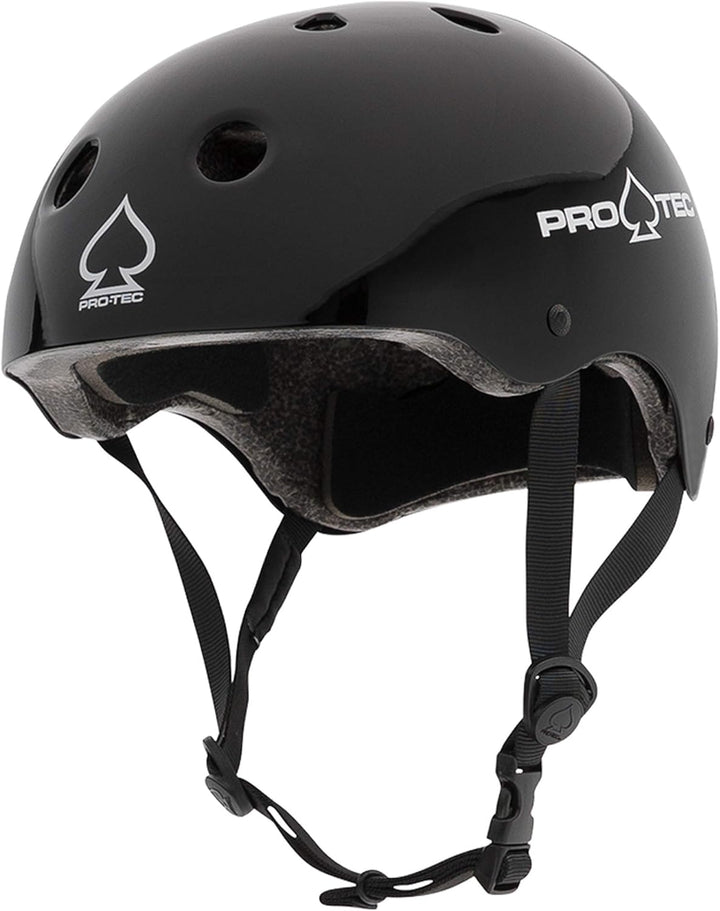 ProTec Fahrradhelm Classic 58-60 cm Schwarz, 58-60 cm Schwarz