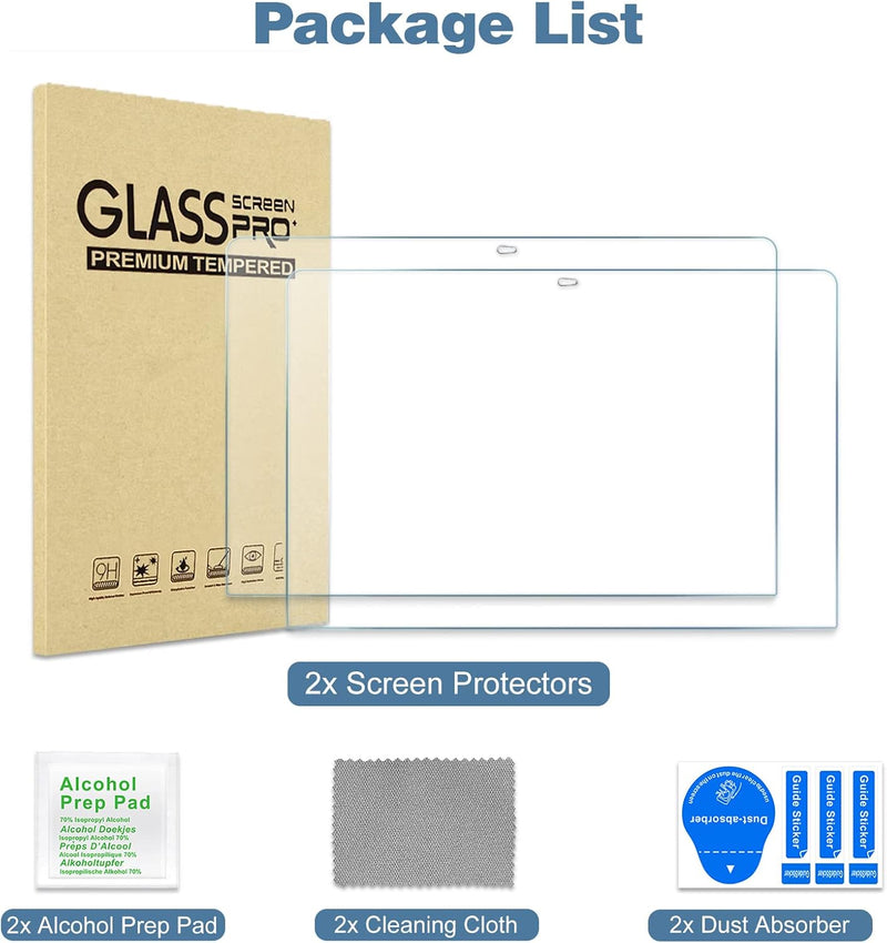 ProCase 2 Stück 9H Härte Displayschutzfolie für 13 Zoll MacBook Pro 13/ MacBook Air 13,Display Schut