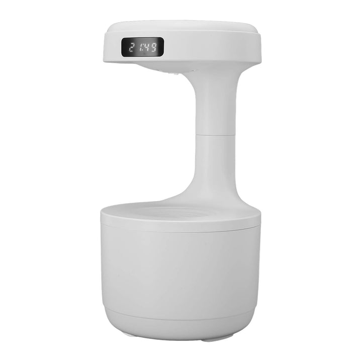 Fockety Anti-Gravity Wassertropfen Luftbefeuchter, 800ML USB Cool Mist Luftbefeuchter mit Nachtlicht