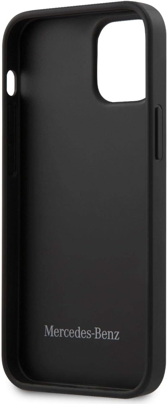 Mercedes MEHCP12SCLSSI hardcase Dynamic Line Hülle für iPhone 12 Mini 5,4" Schwarz