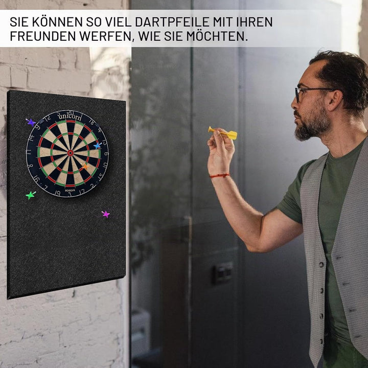 Filz Dartboard Wandschutz 60x90cm: Wandschutz für Dartspiel, Kork-Dartboard-Rückseite und Wandfliese