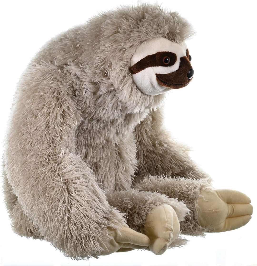 Wild Republic 15888 17379 Erezoso Con Tres Dedos Peluches Jumbo Plüsch Faultier, grosses Kuscheltier