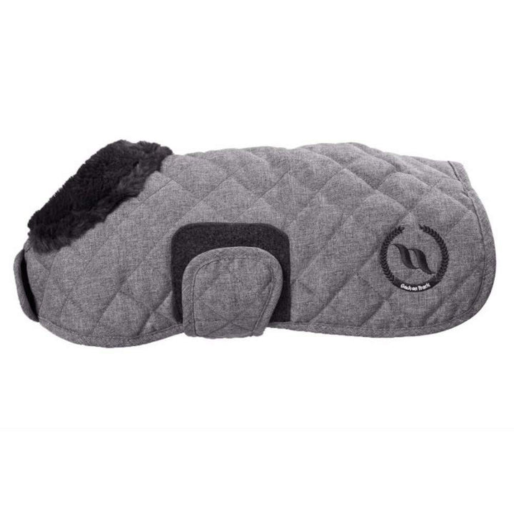 Back on Track Welltex® Haze Collection Dog Rug Hundemantel grau oder braun (74 cm, grau Melange), 74