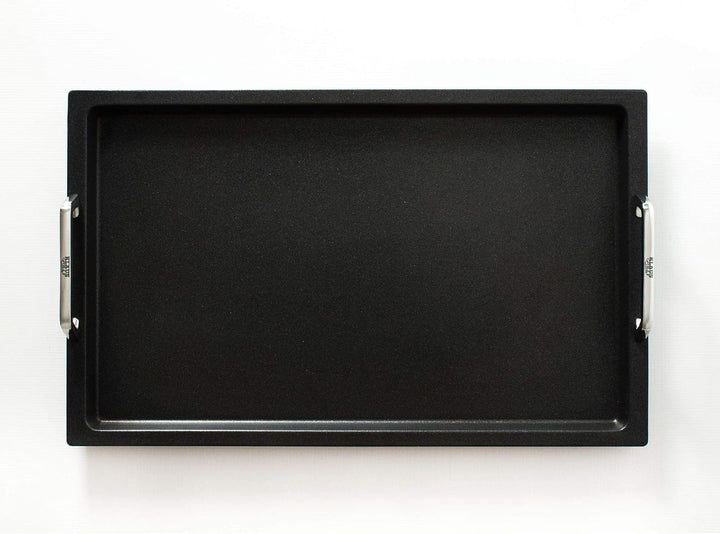 AMT Gastroguss Klaus grillt Gastronorm - Grillplatte GN 1/1 für Induktion by, 53 x 33 cm, 2 cm hoch,