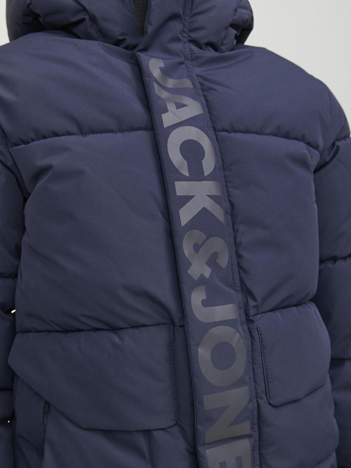 JACK & JONES Jungen Jcospeed Puffer Sn Jnr Jacke 128 Navy Blazer, 128 Navy Blazer