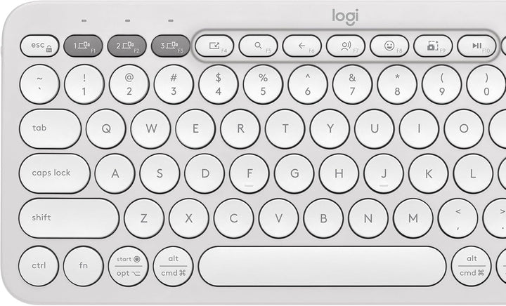 Logitech Pebble 2 Combo - US QWERTY-Layout International Layout, Weiss