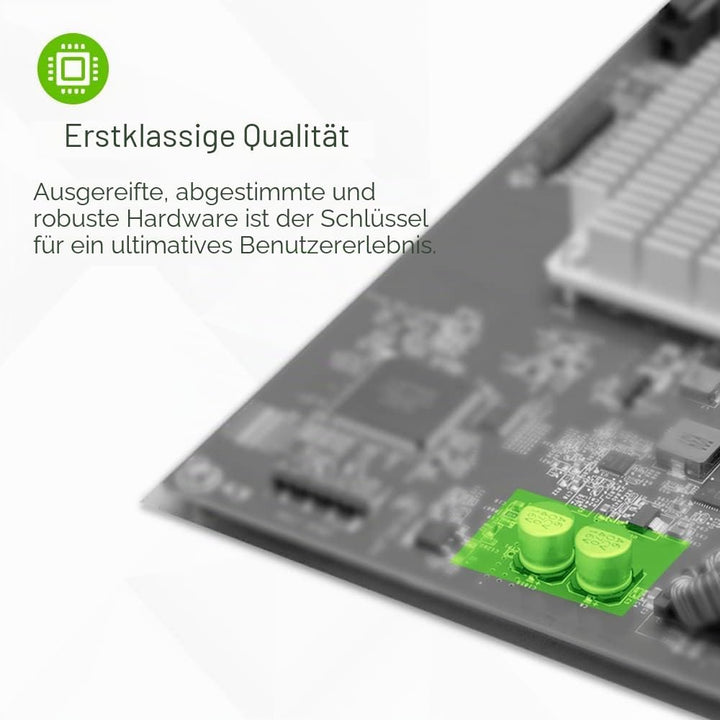 ZyXEL 8-Port Gigabit Ethernet Smart Managed PoE Switch mit 77 Watt Budget - lüfterloses Design und 2