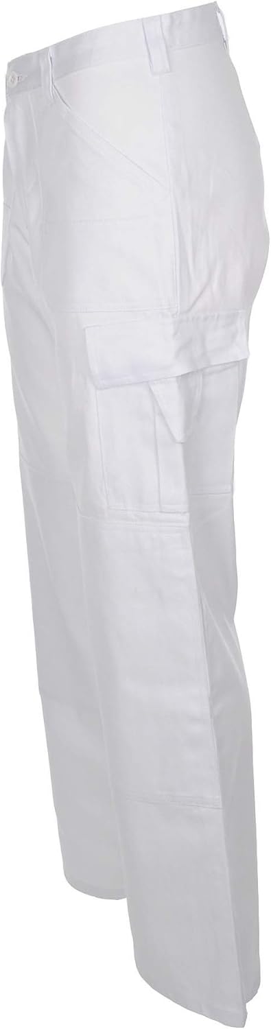 KÜBLER QUALITY DRESS Arbeitshose blau, Grösse 44, Herren-Arbeitshose aus Baumwolle, Arbeitshose mit