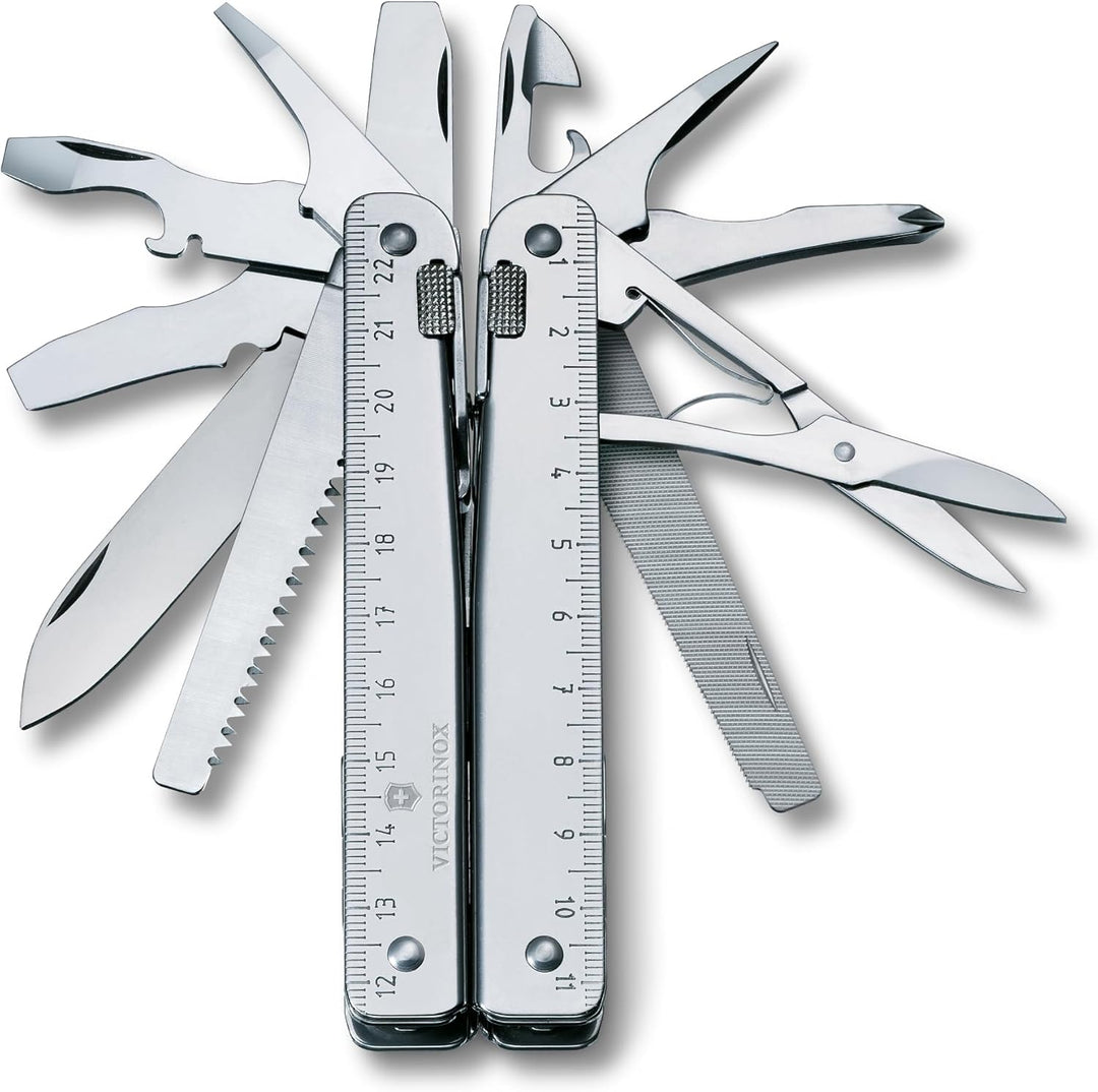 Victorinox Multifunktionswerkzeug Swiss Tool X Plus Silber one size Single, Silber one size Single