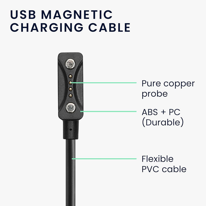 kwmobile USB Kabel Charger kompatibel mit Polar Ignite 3 / Pacer/Pacer Pro/Vantage V3 / Vantage M3 L