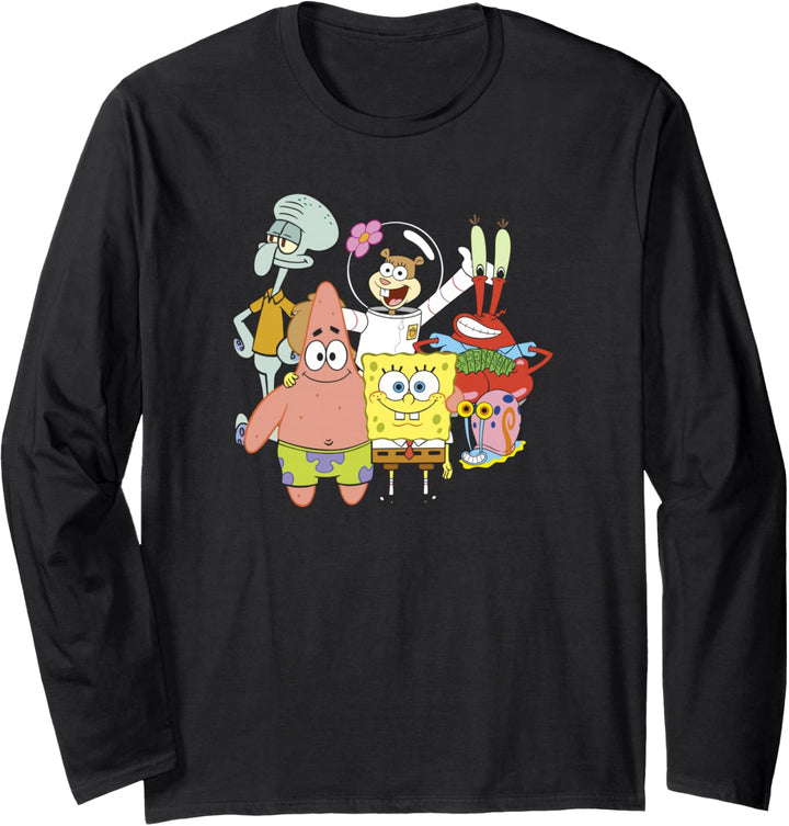 SpongeBob Oversized Beach Group Langarmshirt