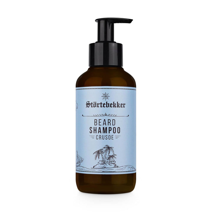 Störtebekker® Premium Bartshampoo Herren - 200ml Bart Shampoo für die tägliche Bartpflege - Optimale