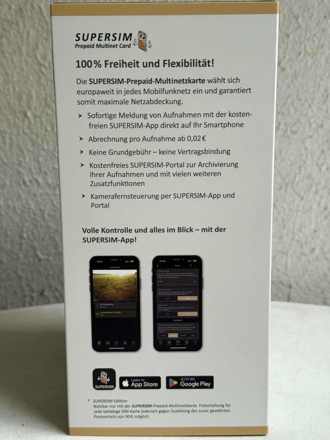 SEISSIGER Base-Cam LTE SUPERSIM-Edition, Wildkamera - Überwachungskamera, Jäger, Outdoor