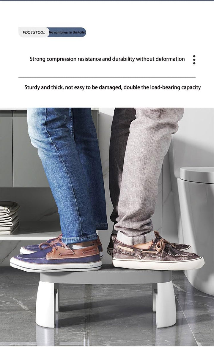 Toilette Töpfchen Hocker für Badezimmer, 7" Heavy Duty Kunststoff Portable Poop Fuss Hocker für Erwa