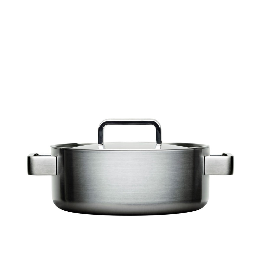 Iittala 1010457 Tools Topf mit Deckel 2l, Edelstahl Topf mit Deckel 2 l, Topf mit Deckel 2 l