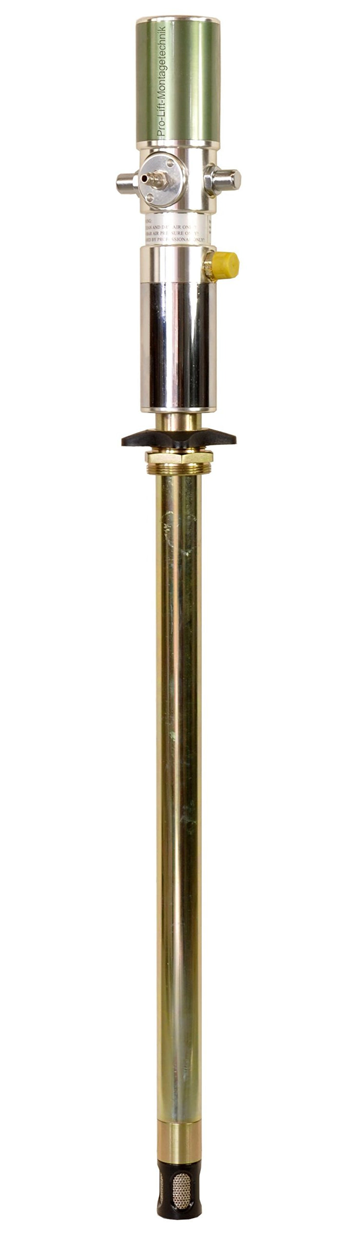 Pneumatische Fasspumpe, Eintauchtiefe 730mm, Übersetzung 1:1, 01552