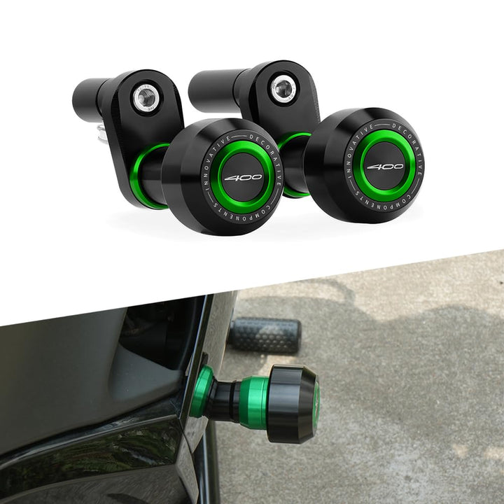 Modeer Motorrad Sturzpads Rahmen Slider Sturzschutz zubehör Für Ka.wasaki Ninja 400 2018-2024 / Z400