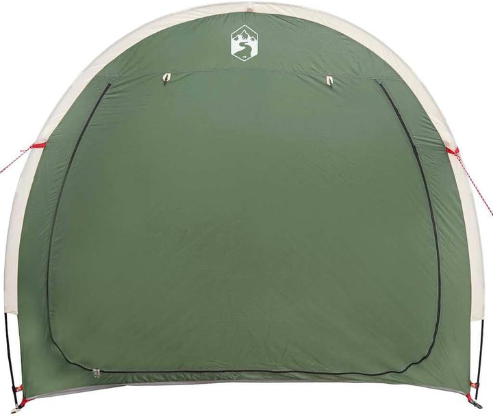 Tragbares Fahrrad Lagerzelt mit Dach und Stauraum grün, x x, wasserdichtes Polyester, mit PU Beschic
