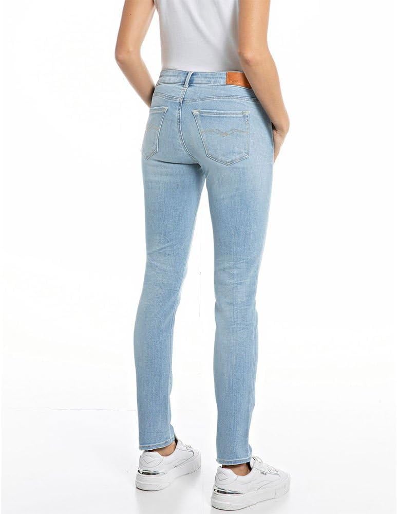 Replay Damen Jeans 31W / 30L Medium Blue 009, 31W / 30L Medium Blue 009