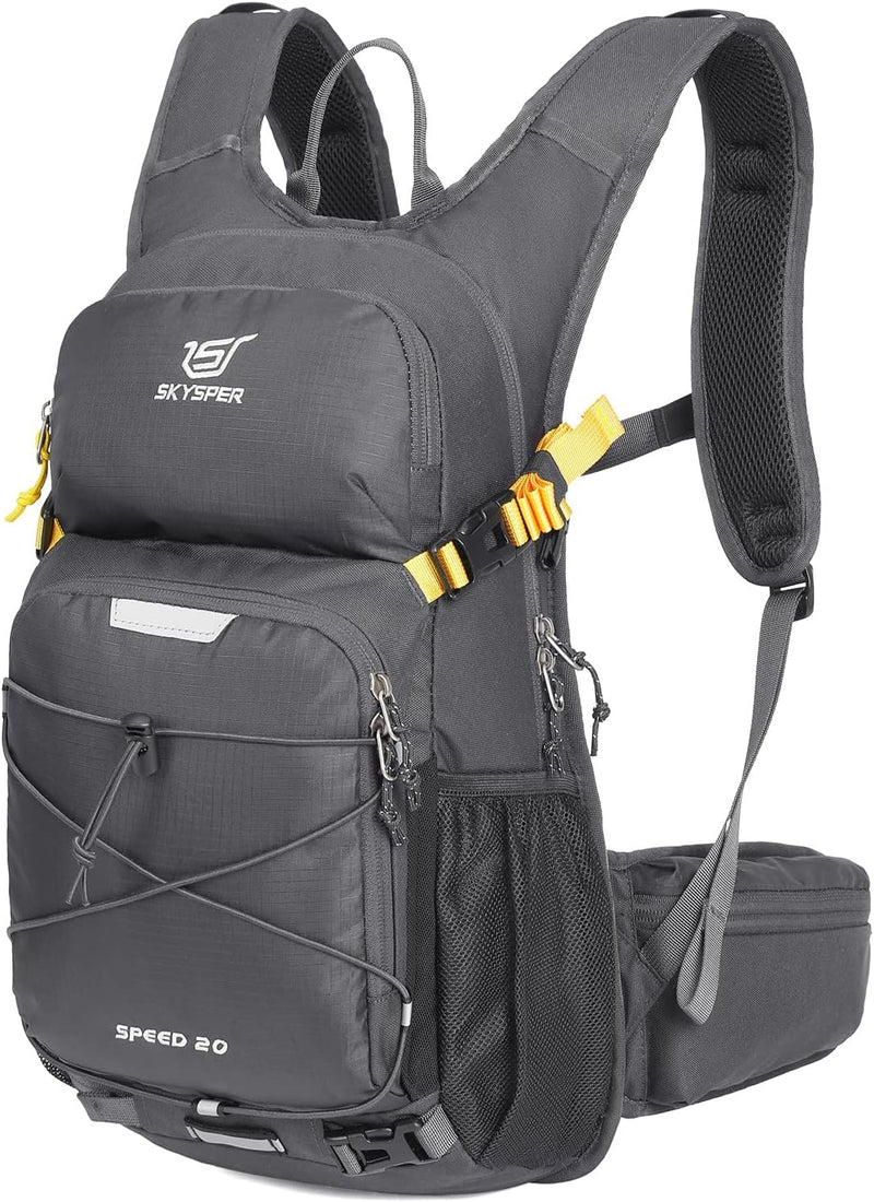 SKYSPER Fahrradrucksack 20L Ultraleicht Rucksäcke für Radsport Wanderrucksack Trinkrucksack Sportruc